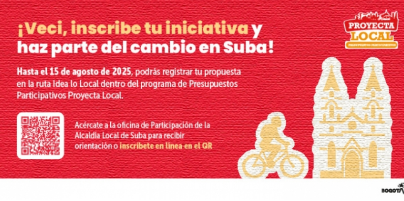 La ciudadanía de Suba decide: Inicia el proceso de Presupuestos Participativos